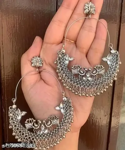 Stylish Chandbali Designer Earrings for women and girls-thumb0
