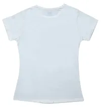 Stylish Cotton Blend T-Shirt for Women-thumb1