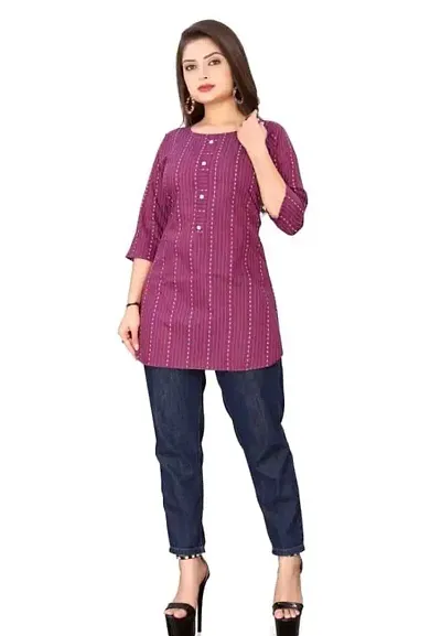 Fancy Daily Wear short Kurta For Womens