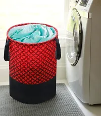 Fancy Laundry Bag For Clothes Toy Storage Collapsible Laundry Storage Basket For Dirty Clothes 45 L-thumb1