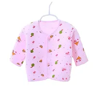 Stylish Pink Cotton Clothing Set-thumb1