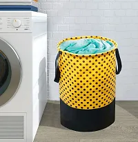 Fancy Laundry Bag For Clothes Toy Storage Collapsible Laundry Storage Basket For Dirty Clothes 45 L-thumb1