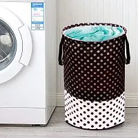 Fancy Laundry Bag For Clothes Toy Storage Collapsible Laundry Storage Basket For Dirty Clothes 45 L-thumb1