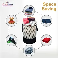 Fancy Laundry Bag For Clothes Toy Storage Collapsible Laundry Storage Basket For Dirty Clothes 45 L-thumb3