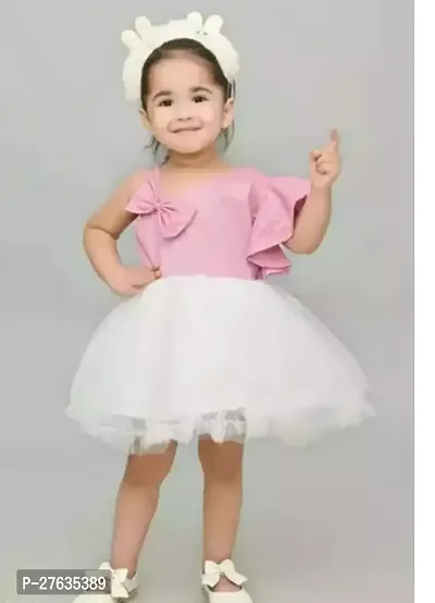 Kids Girls cute elegant frock-thumb0