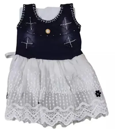 Kids baby girls partywear cute looking pretty dress