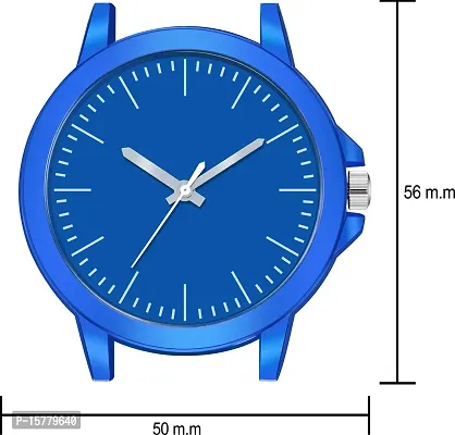 Stylish Blue Leather Analog Watches For Men-thumb4