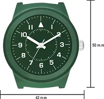 Stylish Green Leather Analog Watches For Men-thumb3