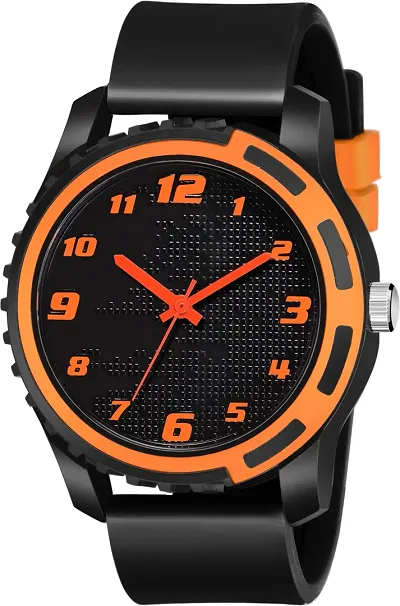 New Silicone Strap Watches For Men