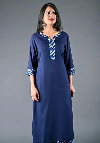 Stylish Fancy Kurta With Bottom Wear Set For Women