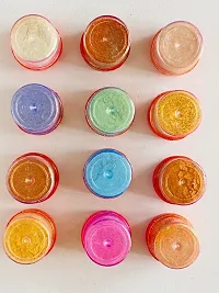 Mahir Multicolor Shining Eyeshadow Shimmer / Glitter Powder 12 Pcs 24 g (Multicolor)-thumb4