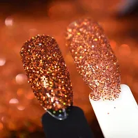 Mahir Glitter Supreme Quality""Orange Redium Premium Glitter"" Multi Purpose Glitter Powder 20 Gm Pack for use with Arts & Crafts & Weddings Cards Flowers & Cosmetic Face Eye Body & Nails Skin Hair.-thumb2