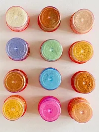 Mahir Multicolor Shining Eyeshadow Shimmer / Glitter Powder 12 Pcs 24 g (Multicolor)-thumb2