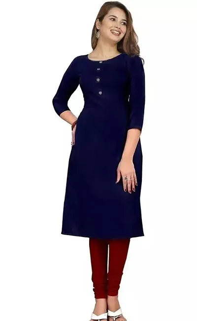 Classic Solid Kurti for Women