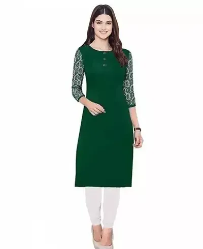 Fancy Crepe Kurtis for Women