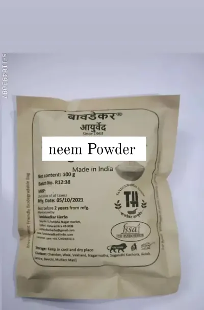 Pure Essence: Ayurvedic Wellness Neem Powder