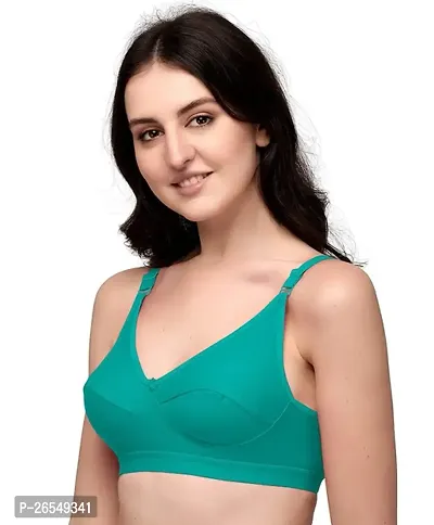 Stylish Cotton Solid Bras For Women-thumb0