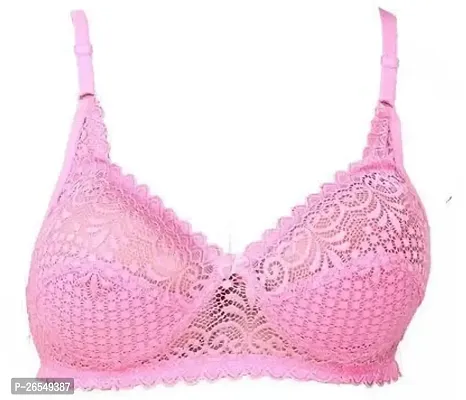 Stylish Cotton Lace Bras For Women-thumb0