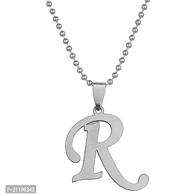 Sujal Impex  LES BERNARD 'R' Alphabet Letter Pendant-thumb0