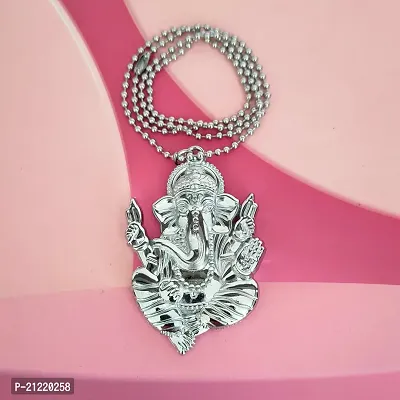 Sujal Impex  Hindu God of Beginnings Lord Shree Ganesh Shiva' Son Locket With Chain