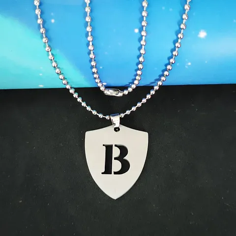 Sujal Impex English Alphabet Initial Charms Letter Initial B Alphabet Pendant