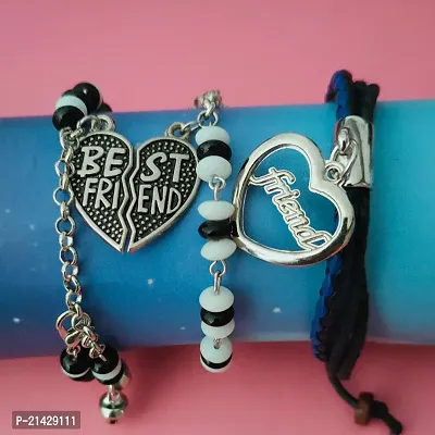 Sujal Impex  Friendship Day Couple Beaded Bracelet For Friend Brother Sister Dad