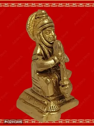 Religious Golden Lord Idol Statue Showpiece for Spiritual and Festive Decor