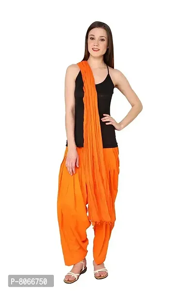 Mango people products Full cotton Patiala Salwar With Dupatta ( Special Orange)