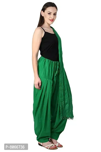 Mango people products Full cotton Patiala Salwar With Dupatta ( Special Green)-thumb2