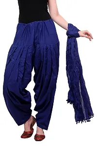 Mango people products Full cotton Patiala Salwar With Dupatta (Special ROYAL BLUE)-thumb4