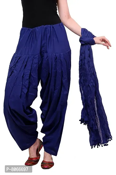 Mango people products Full cotton Patiala Salwar With Dupatta (Special ROYAL BLUE)-thumb5
