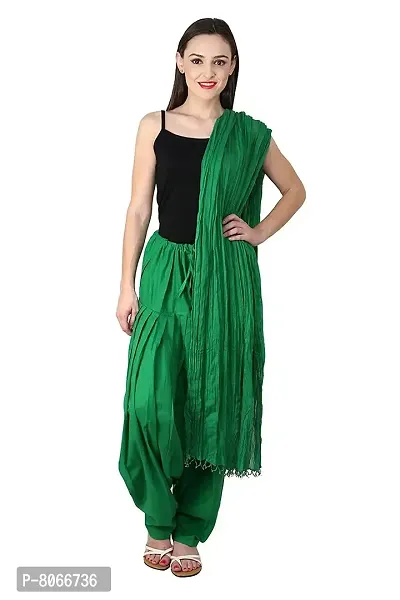 Mango people products Full cotton Patiala Salwar With Dupatta ( Special Green)
