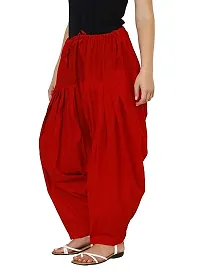 ENDFASHION Womens Cotton SEMI Patiala Salwar Combo of 5 (Free Size) (Cotton,)(RED,Baby Pink,Dark Green,Navy Blue,Orange)-thumb4