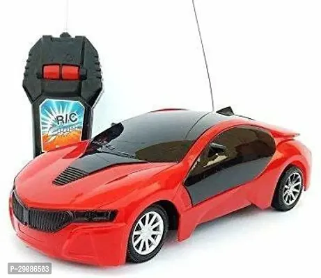 Kid Kraze 3D LED Light and Sound car Toy with Remote Control_BBD_126 (Red)-thumb0