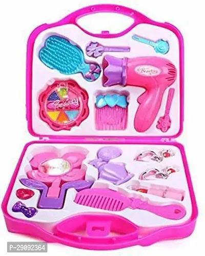 AS TRADERS Beauty Salon Fashion Play Makeup and Cosmetic kit with Accessories ()-thumb0