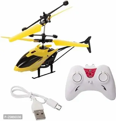 Kid Kraze Flying Remote Control RC Induction Type 2-in-1 Indoor Outdoor Helicopter_34 (Multicolor)-thumb0