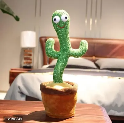 Kid Kraze Dancing Cactus Talking Toy-0025 (Multicolor)-thumb0