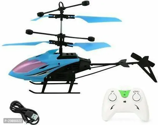 Kid Kraze Helicopter with Remote Control TOYS (Blue) (Blue)