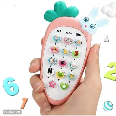 Mira Farmcraft Mobile Phone for Kids Smart Cordless Phone Feature Rabbit Mobile Musical Toys (Multicolor)-thumb0
