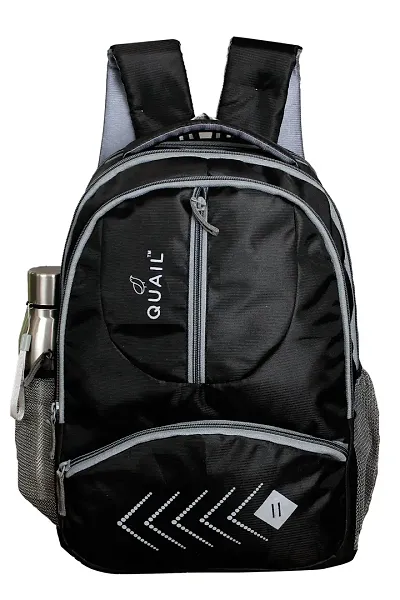 Office Bag Packs | School Bags | Casual Waterproof Laptop Bag | 35L | Backpack for Men Boys  Girls College Teens  Students - Black