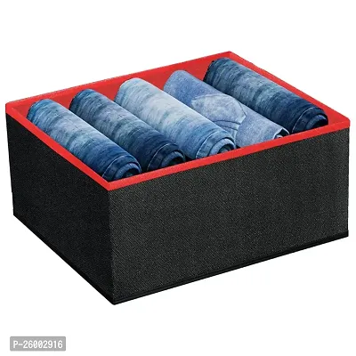 Clothes Drawer Organizer , Wardrobe Organizer for Storage Folded Clothes, Jeans, Sweater, Dresses, T-shirts