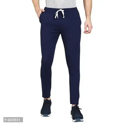 trouser for men cotton stylish blue color-thumb0