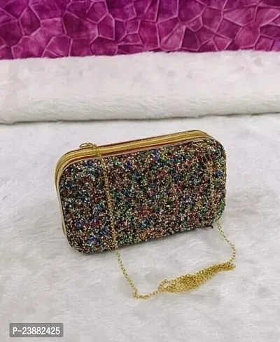 Classic Sequined Clutches for Women-thumb0