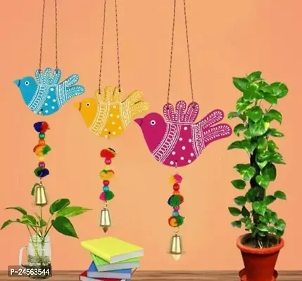 ASM creation Handicraft Colorfully Decorative Bird's Wall Hanging
