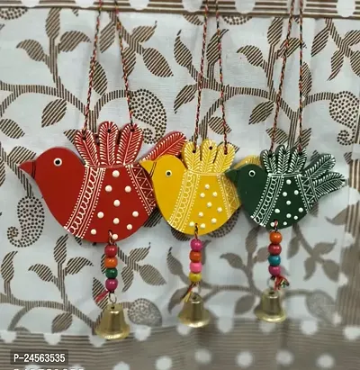 ASM creation Handicraft Colorfully Decorative Bird's Wall Hanging