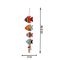 Wall Fish Hanging, Multi Color Fish-thumb1