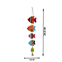 Wall Fish Hanging, Multi Color Fish-thumb3
