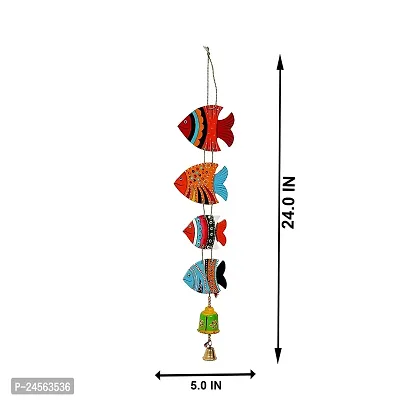 Wall Fish Hanging, Multi Color Fish-thumb4