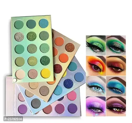 Eyeshadow Palette 60 Colors High Pigmented Color Board Palette Long Lasting Makeup Palette-thumb0