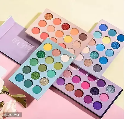 Eyeshadow Palette 60 Colors High Pigmented Color Board Palette Long Lasting Makeup Palette-thumb0